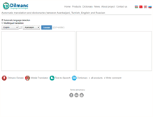 Tablet Screenshot of dilmanc.az
